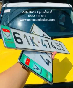 Ép Biển Số Ô Tô Cao Cấp Tràn Viền