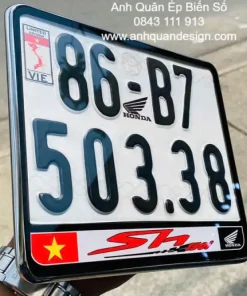 Khung Biển Số Xe Máy Có Logo