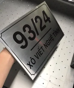 Bảng tên công ty bằng Inox