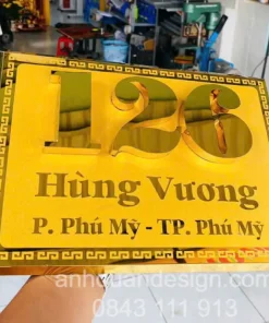 Làm Biển Số Nhà Tại Phú Giáo, Bình Dương
