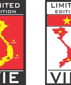 Khung Biển Số Xe Máy Có Cờ Việt Nam 1 8172390123