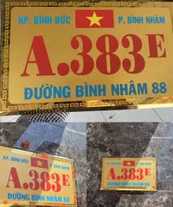 100+ mẫu Số Nhà Inox In UV