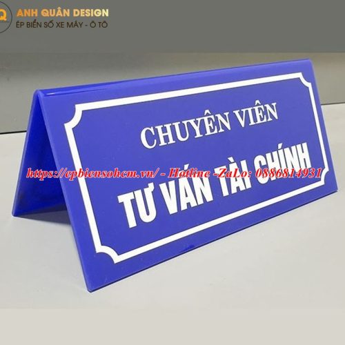 Bảng Chức Danh Để Bàn