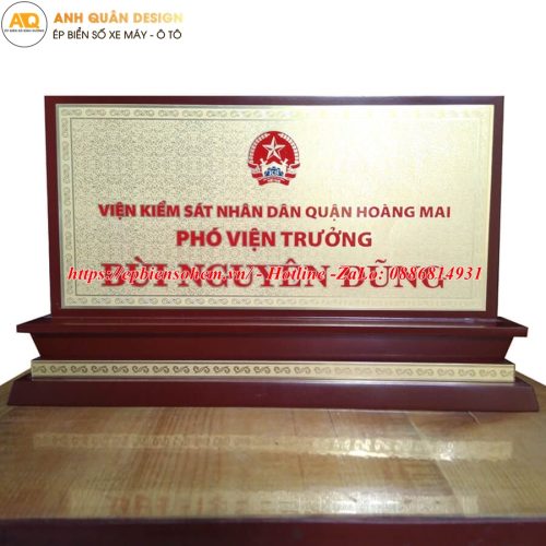 Bảng Chức Danh Để Bàn