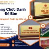 Bảng Chức Danh Để Bàn
