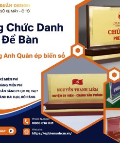 Bảng Chức Danh Để Bàn