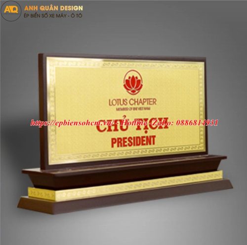 Bảng Chức Danh Để Bàn