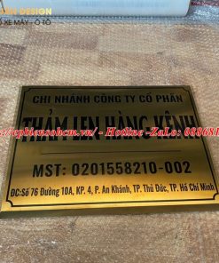50+ Mẫu bảng tên công ty, biển hiệu công ty đẹp