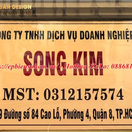 50+ Mẫu bảng tên công ty, biển hiệu công ty đẹp