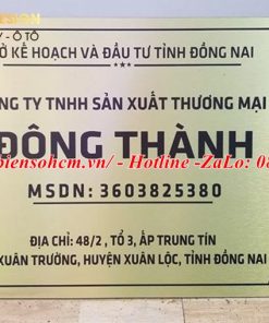 50+ Mẫu bảng tên công ty, biển hiệu công ty đẹp