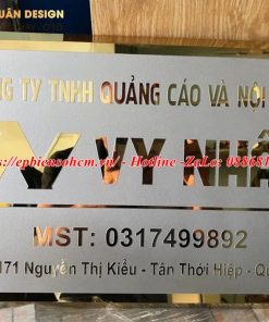 50+ Mẫu bảng tên công ty, biển hiệu công ty đẹp
