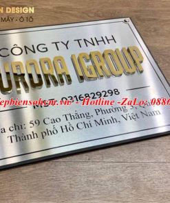 Bảng Tên Công Ty Inox 31 Bảng Tên Công Ty Inox