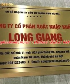 Bảng Tên Công Ty Inox 20 Bảng Tên Công Ty Inox