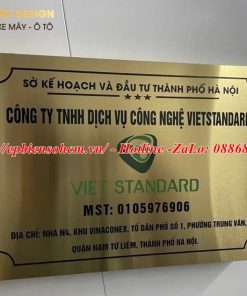 Bảng Tên Công Ty Inox 17 Bảng Tên Công Ty Inox