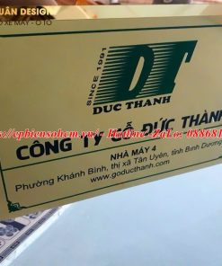 Bảng Tên Công Ty Inox 11 Bảng Tên Công Ty Inox