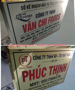 Bảng Tên Công Ty Inox 5 Bảng Tên Công Ty Inox