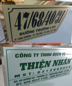 Bảng Tên Công Ty Inox 1 Bảng Tên Công Ty Inox