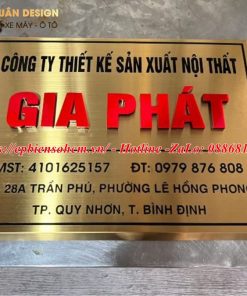 Bảng Tên Công Ty Inox 26 Bảng Tên Công Ty Inox