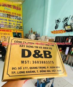 Bảng Tên Công Ty Mica