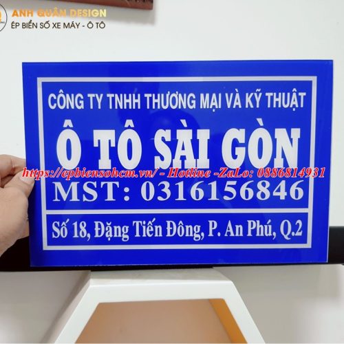 Bảng Tên Công Ty Mica