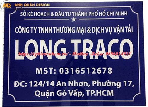 Bảng Tên Công Ty Mica