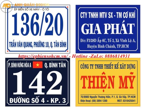 Bảng Tên Công Ty Mica