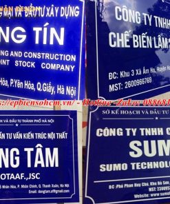 Bảng Tên Công Ty Mica