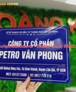 Bảng Tên Công Ty Mica