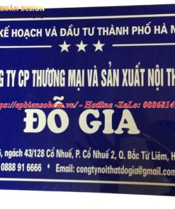 Bảng Tên Công Ty Mica