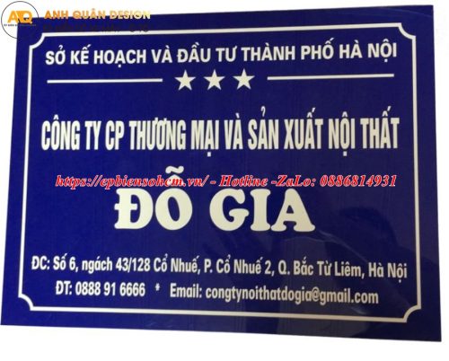 Bảng Tên Công Ty Mica