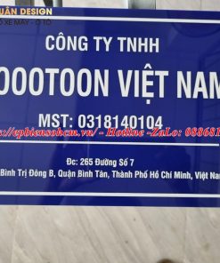 Bảng Tên Công Ty Mica