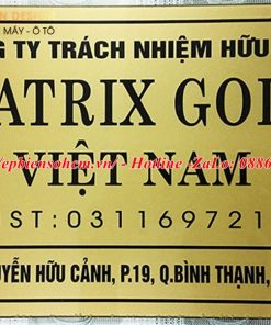 Bảng Tên Công Ty Mica
