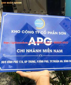 Bảng Tên Công Ty Mica