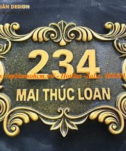 Biển Số Nhà Biệt Thự