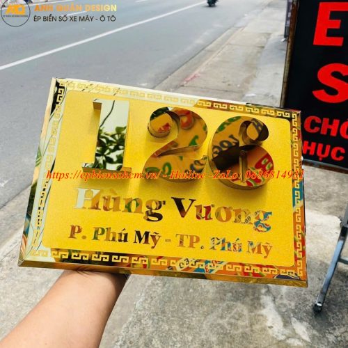 Biển Số Nhà Biệt Thự
