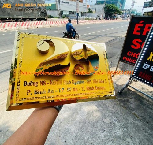 Biển Số Nhà Biệt Thự
