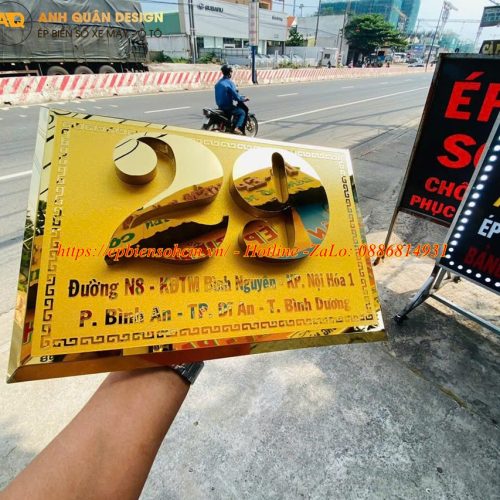 Biển Số Nhà Biệt Thự
