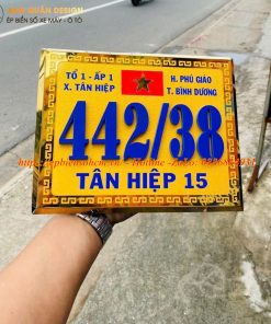 Biển Số Nhà Biệt Thự