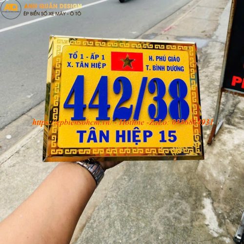 Biển Số Nhà Biệt Thự