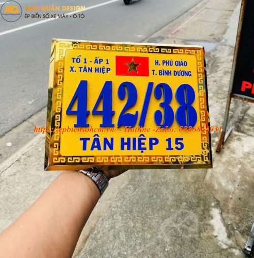 Biển Số Nhà Biệt Thự