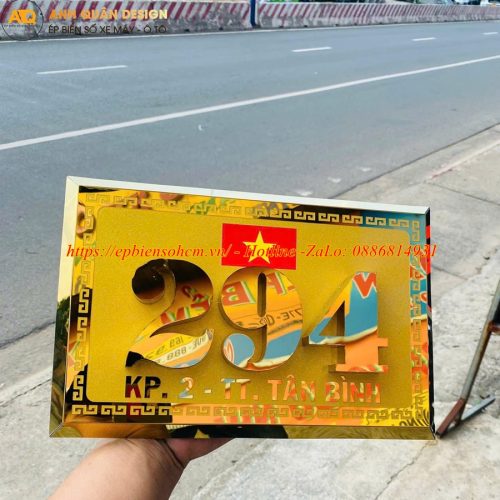 Biển Số Nhà Biệt Thự