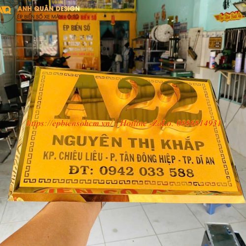 Biển Số Nhà Biệt Thự
