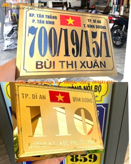 Biển Số Nhà Biệt Thự