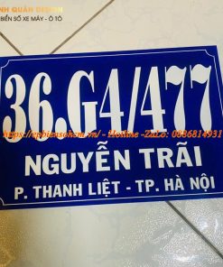 Biển Số Nhà Biệt Thự
