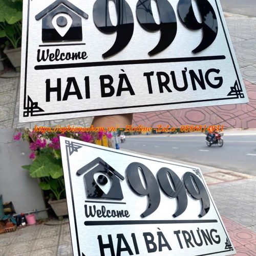 Biển Số Nhà Biệt Thự