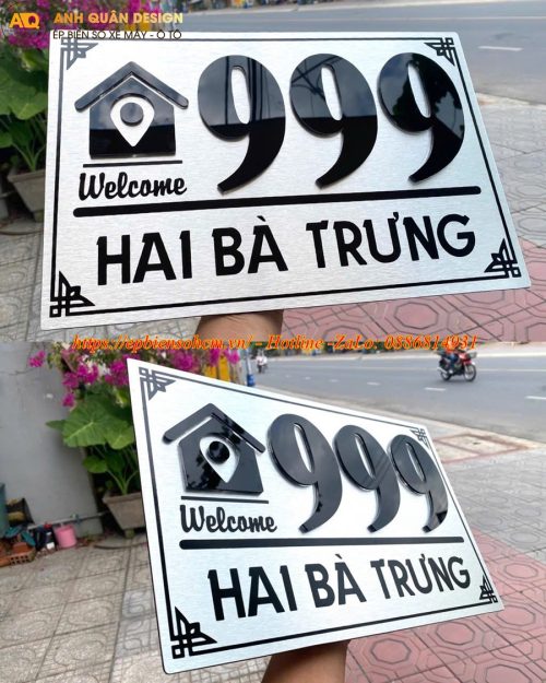 Biển Số Nhà Biệt Thự