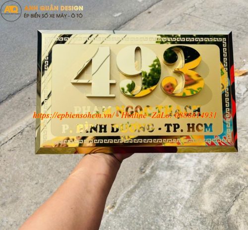 Biển Số Nhà Biệt Thự
