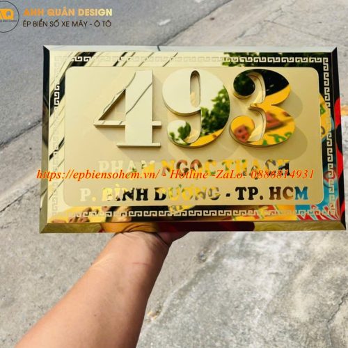 Biển Số Nhà Biệt Thự