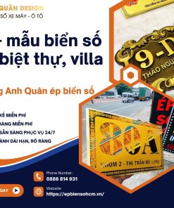 Biển Số Nhà Biệt Thự