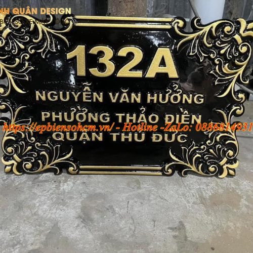 Biển Số Nhà Biệt Thự
